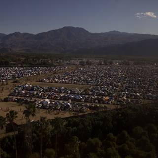 Festival Camping in the Open Field