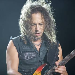 Kirk Hammett Rocks the Big Four Festival