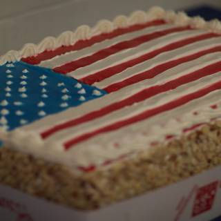Patriotic Birthday Cake