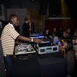 Kenny Ken electrifies the crowd with his DJ set