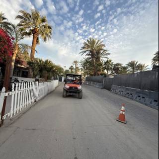 Sunset Drive Through Empire Polo Club