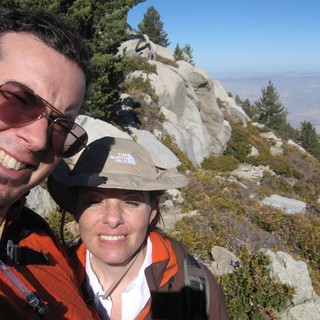Summit Selfie: Couple's Mountain Adventure in California
