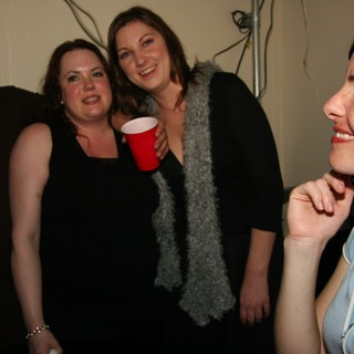 Friends Celebrating New Year's Eve 2005 Party