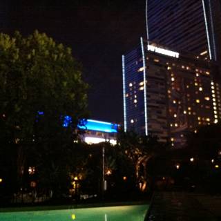 Night Swim in the Urban Oasis