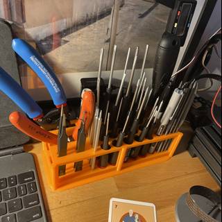 Productivity Tools on a Modern Desk