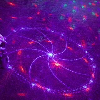 Enchanted Laser Patterns at Garden of D'Lights