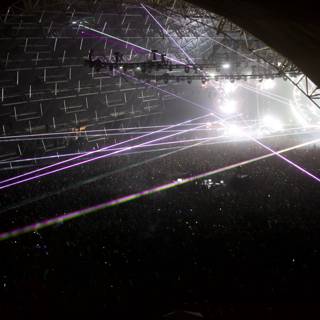 Laser Lights and a Captivating Crowd