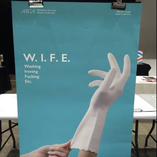 The Gloved Wife Advertisement