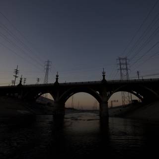 Sunset Glow on the LA River