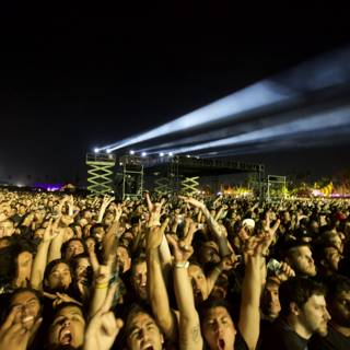 Big Four Festival: A sea of hands in the night sky