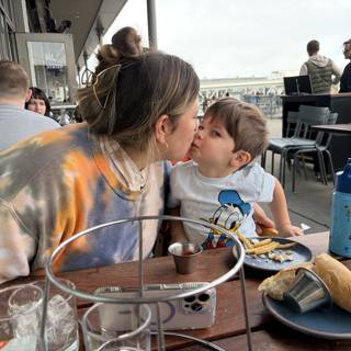 Café Kisses at the Ferry Building
