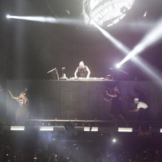 DJ Lights Up the Stage