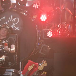 Axl Rose Rocking the Stage at Coachella 2016