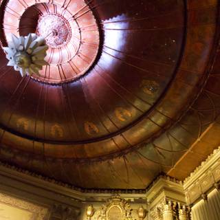 Resplendent Grandeur: A Glimpse into Castro Theater's Ceiling Artistry