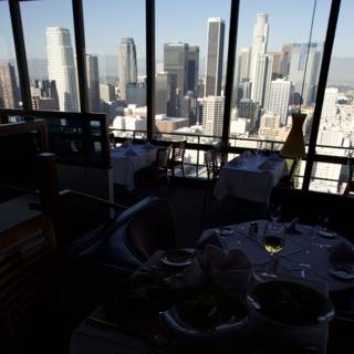 Dining with a Stunning Cityscape View
