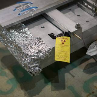 A Tagged Piece of Aluminum Foil