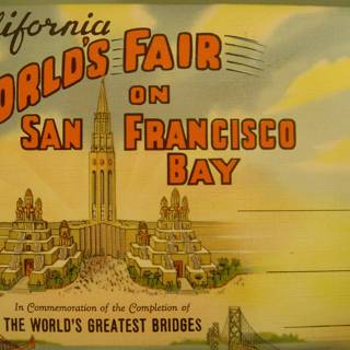 Artistic Architectural Signage at California World's Fair
