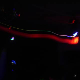 Blurry Night Club Lights