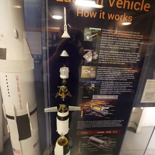Apollo Saturn V Launch Vehicle Display Model