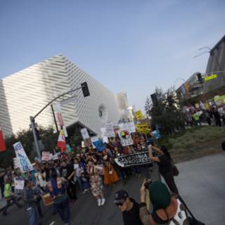 Pre-Coachella Protest in the Metropolis