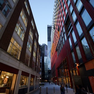 Modern Architecture in London's New Development Quarter