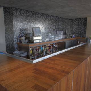 The Rustic Bar Counter