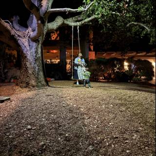 Evening Adventure Under the Oak