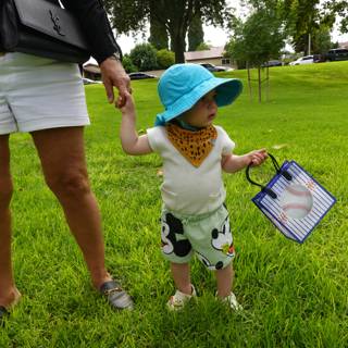 Summer Park Playtime: Baby's First Frisbee