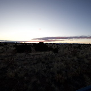 Desert Twilight Over New Mexico Wilderness