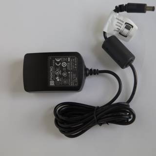 Black Power Supply with Cord Attachment