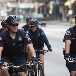 Police Officers on Bicycles