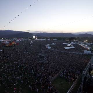 The Massive Crowds at Coachella Music Festival