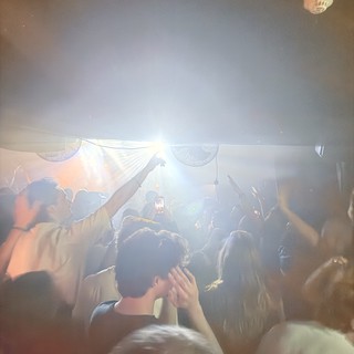 Energetic Crowd at Underground London Music Venue