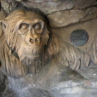 Mystical Monkey Sculpture in Disney's Animal Kingdom