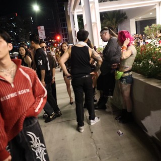 Late Night Street Scene Outside Wobbleland 2026