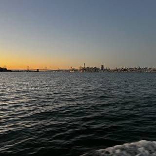 Sunset over San Francisco Bay