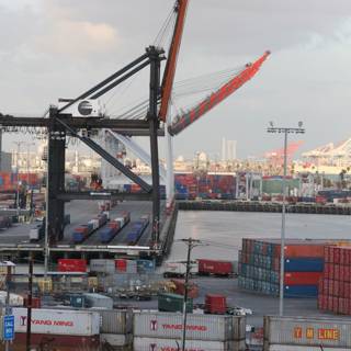 Crane in the Port