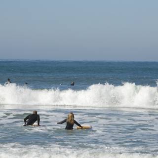 Surf's Up: Pacifica Surfers Carving Waves