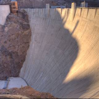 Shadows of Hoover Dam
