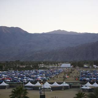 Tent City in the Mountains