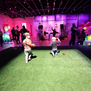 Children Playing at Asian Art Museum Baby Rave
