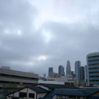 Metropolis under a Cloudy Sky