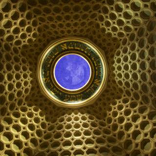 The Majestic Dome of the Isfahan Mosque