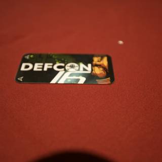Defcon Baseball Card