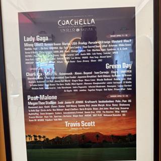 Capturing Coachella: A Poster of Performances