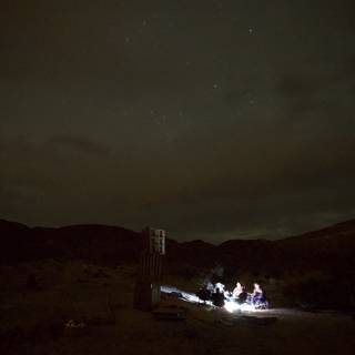 Desert Camping Under the Stars