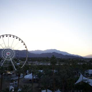 Ferris Wheel Delight at Sunset