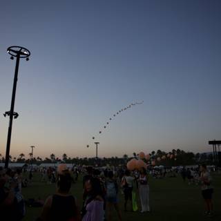 Evening Ambiance at Coachella 2024
