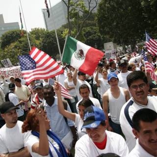 Mexican Americans March for Immigration Reform