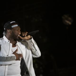 50 Cent Takes the Stage at Coachella 2012
